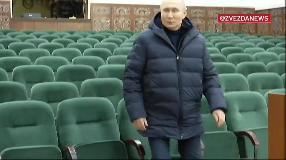 Владимиру Путину понравилась восстановленная мариупольская филармония