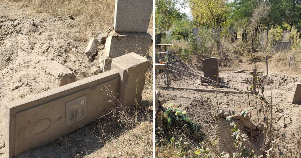 ВСУ обстреляли из артиллерии кладбище в Херсонской области