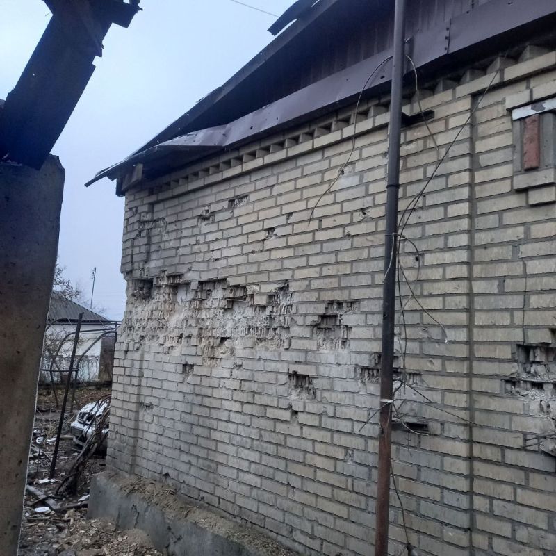 Иван Приходько: Последствия обстрела жилого массива «Комсомолец» (Никитовский район Горловки) со стороны ВФУ вчера вечером