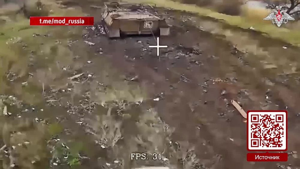 Десантники уничтожают технику ВСУ в районе Часов Яра
