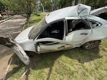 Полицейские установили обстоятельства ДТП в Горловке