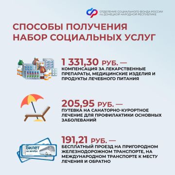 Набор соцуслуг: выбирайте натуральном или денежном эквиваленте