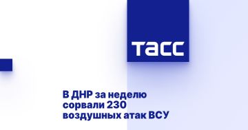 В ДНР за неделю сорвали 230 воздушных атак ВСУ