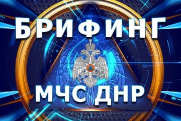 Брифинг по оперативной обстановке на территории ДНР за прошедшую неделю