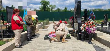 12.05.2025. Юнармейцы ВПК КОРСА имени Героя РФ, Героя ДНР - О.С. Качуры города Горловка при содействии военнослужащих реактивно-артиллерийского дивизиона КОРСА, которых объединяет память о гвардии полковнике Ольге...