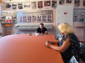 Роман Конев: Состоялся выездной приём граждан депутатом Горловского городского совета Донецкой Народной Республики первого созыва Сергеем Третьяковым