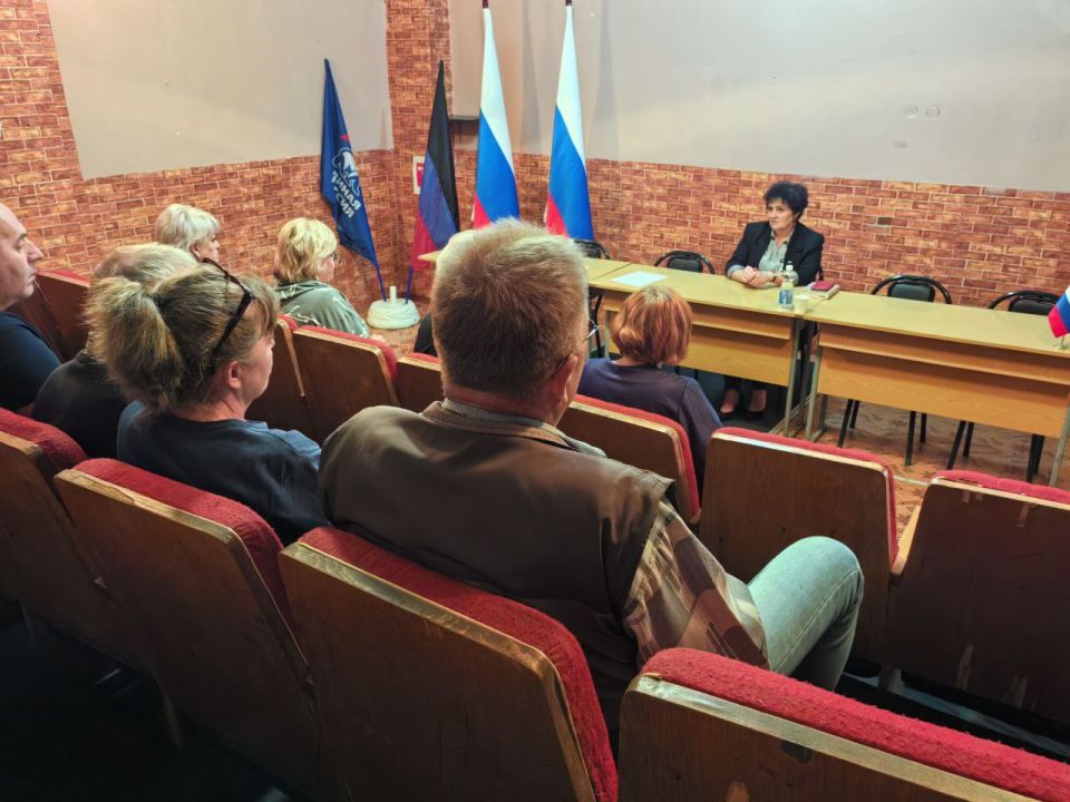 Иван Приходько: В Никитовском районе Горловки состоялись встречи с жителями