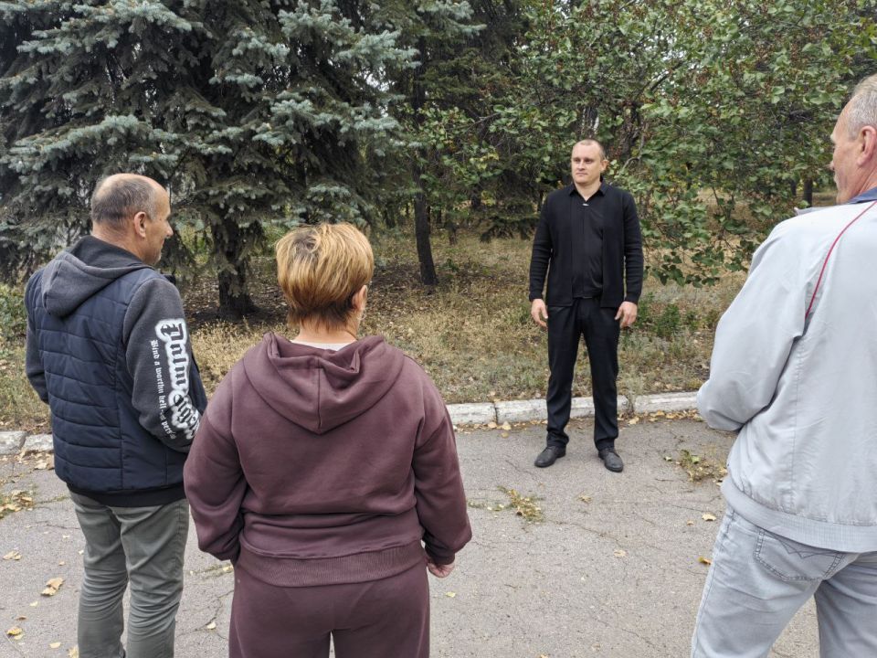 Иван Приходько: В Никитовском внутригородском районе городского округа Горловка прошла встреча с жителями