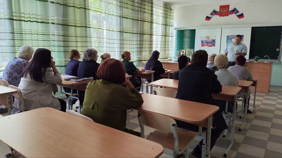 Иван Приходько: В Калининском внутригородском районе Горловки прошли встречи с жителями и трудовыми коллективами