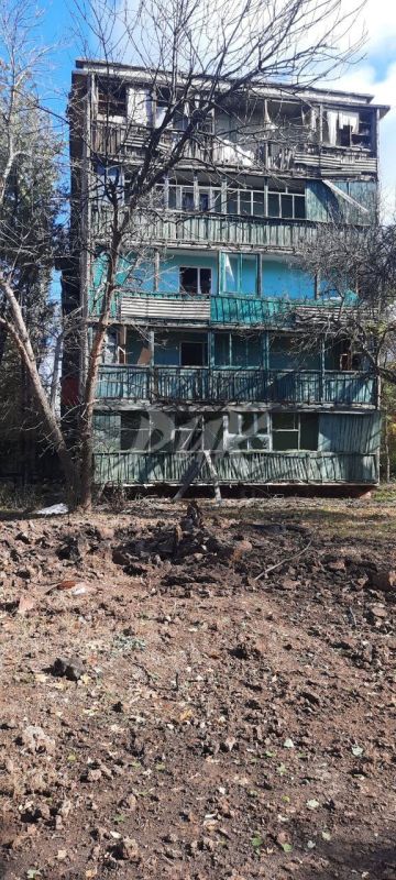 Иван Приходько: Последствия артиллерийского удара ВФУ по центру Горловки