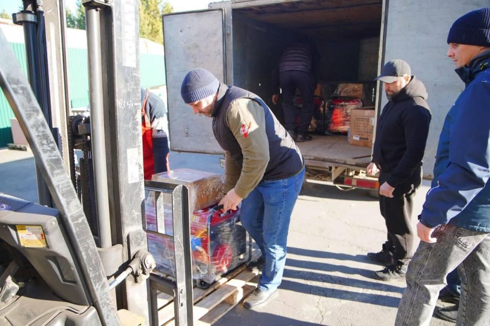 Из Кузбасса в Горловку отправили комплексы радиоэлектронной борьбы