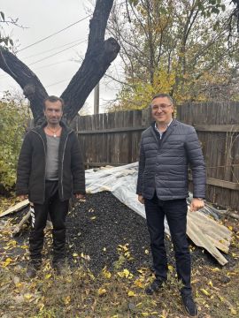 Роман Конев: В преддверии отопительного сезона оказал содействие в приобретении угля на зиму