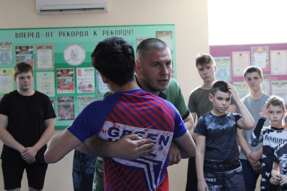 Мастер-класс для горловских спортсменов: вперёд – от рекорда к рекорду