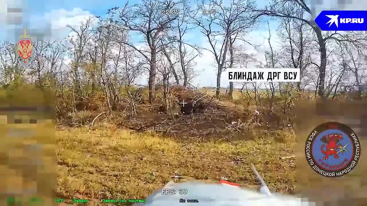 Подразделение ФСБ ликвидировало пункт управления БПЛА, корректировавший огонь по Дзержинску и Горловке