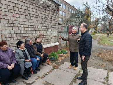 Иван Приходько: Состоялась встреча руководства администрации городского округа Горловка с жителями