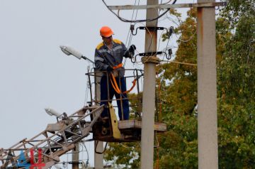 В Горловке начнут поэтапное восстановление уличного освещения