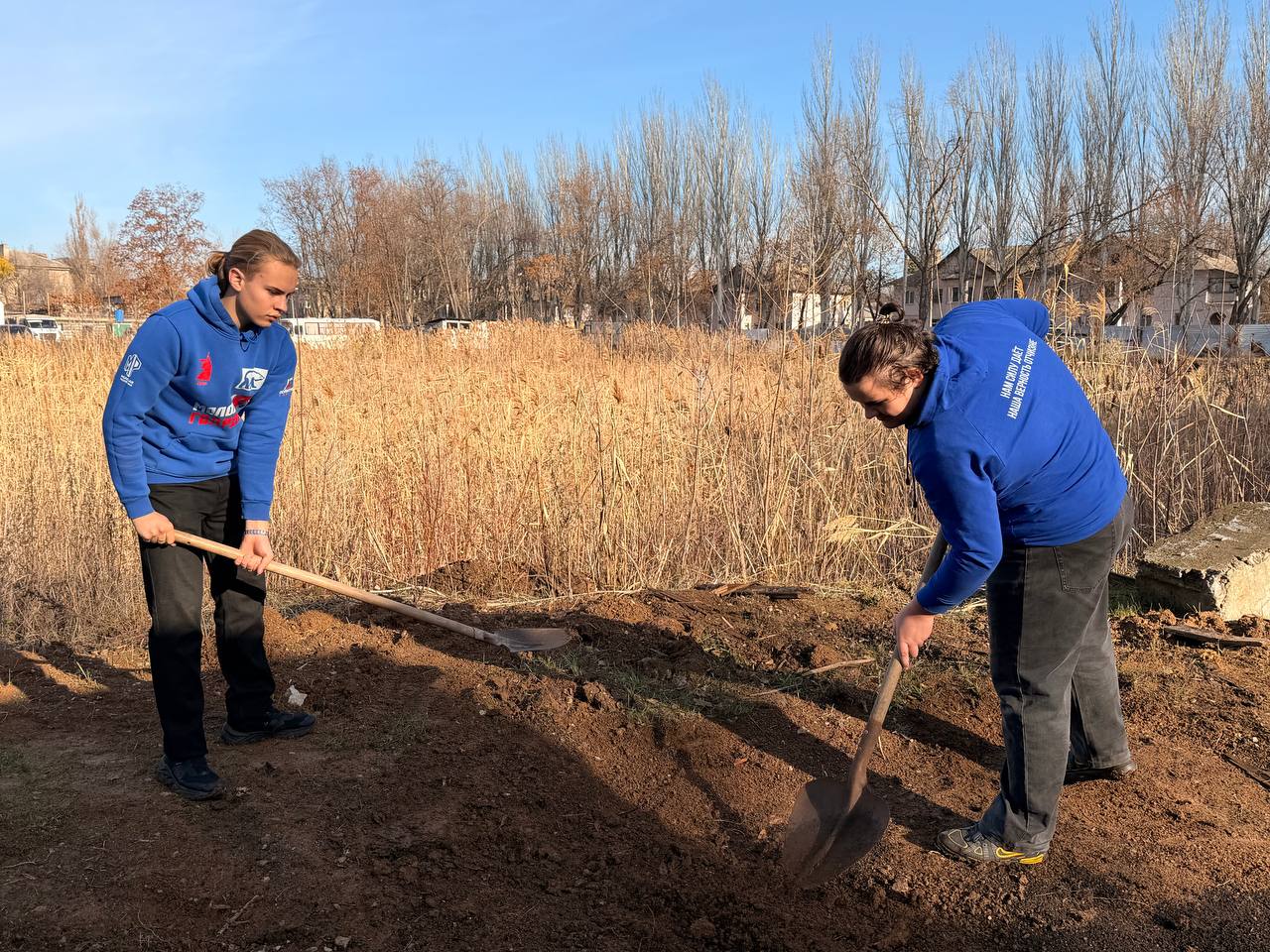 Молодёжка Горловки навела порядок в рамках проекта «Моя крепость»