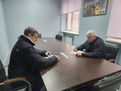 Роман Конев: 20 ноября 2025 года состоялся приём граждан депутатом Горловского городского совета Донецкой Народной Республики первого созыва Арменом Тамразяном