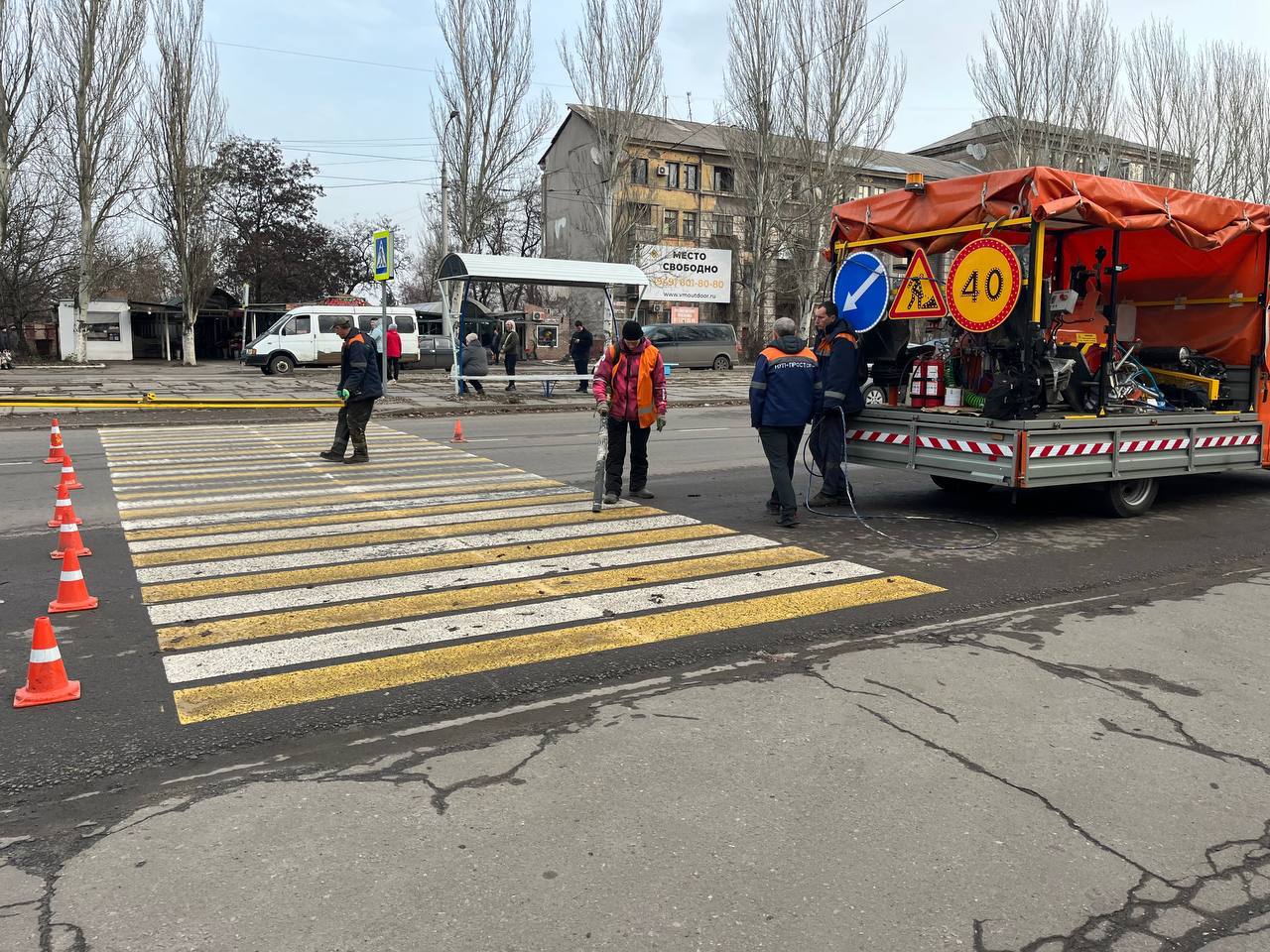 Роман Конев: О дорожных работах МУНИЦИПАЛЬНОГО УНИТАРНОГО ПРЕДПРИЯТИЯ «ПРОСТОР» АДМИНИСТРАЦИИ ГОРОДСКОГО ОКРУГА ГОРЛОВКА ДОНЕЦКОЙ НАРОДНОЙ РЕСПУБЛИКИ