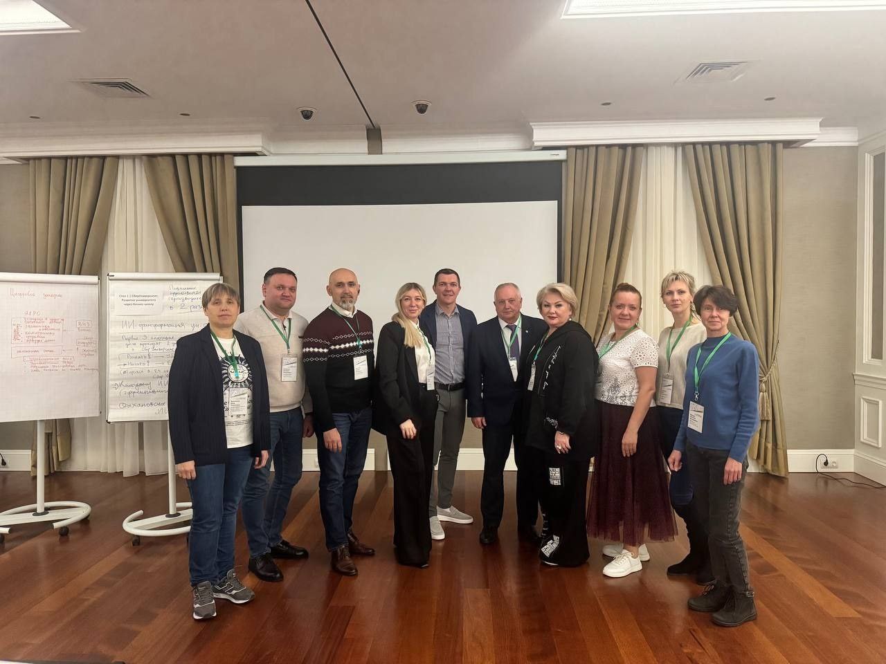 28 ноября 2025 года ректор ДонНТУ Аноприенко А.Я., директор АДИ ДонНТУ Заглада Р.Ю. и заместитель директора АДИ ДонНТУ Самисько Д.Н. приняли участие в конференции «Сбер с ВУЗами», которая прошла в Корпоративном центре...