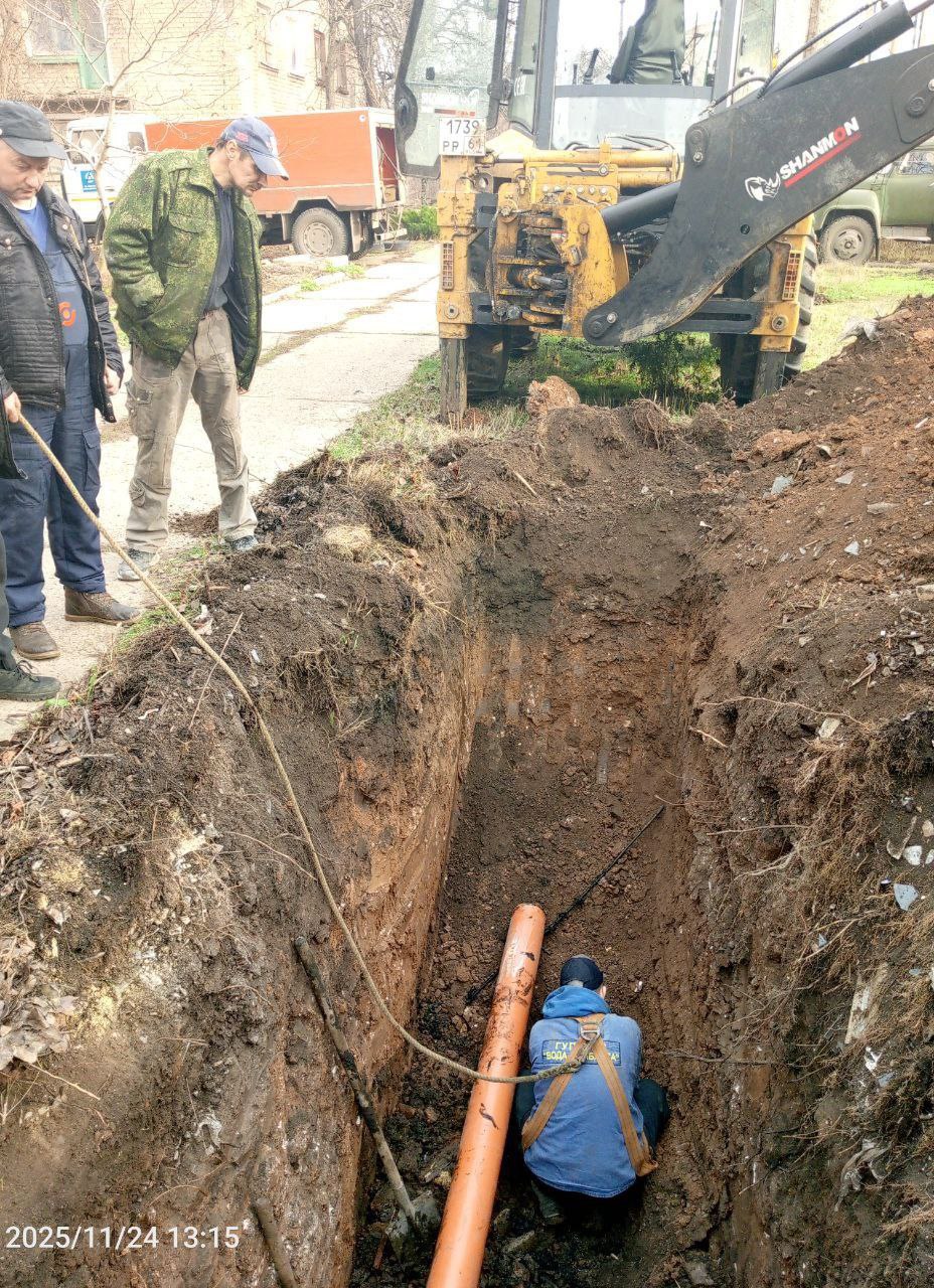 Иван Приходько: Объединённые ресурсы компании «Вода Донбасса» и специалистов из Кузбасса направлены на обеспечение бесперебойной подачи воды в Горловке