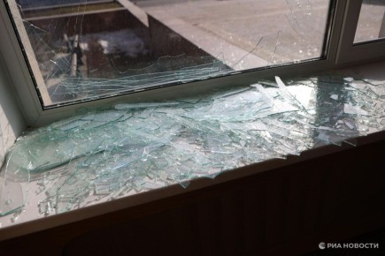 В Горловке при атаке БПЛА повреждены несколько домов