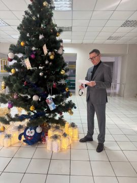 Роман Конев: Принял участие в ежегодной Всероссийской акции «Ёлка желаний»