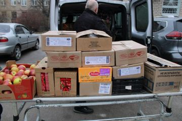 В Горловку прибыла гуманитарная помощь из Липецкой области
