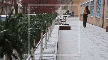 «Дед Мороз специального назначения»: росгвардейцы поздравили детей в Горловке