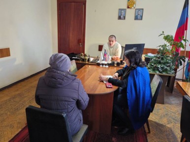 Иван Приходько: В Никитовском внутригородском районе города Горловка прошёл приём граждан