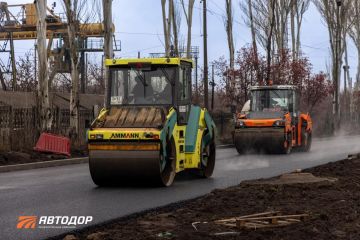 Силами Госкомпании «Автодор» продолжается капитальный ремонт обхода столицы Донецкой Народной Республики