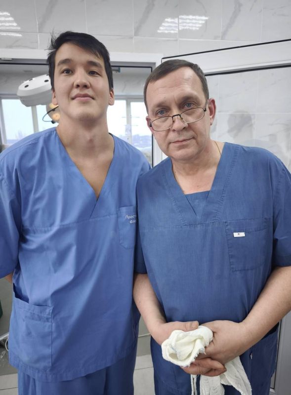 Врач-хирург из Кузбасса месяц помогал коллегам в Горловке