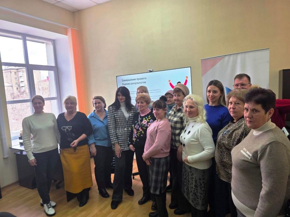 Председатель ТОС Калининского района Горловки приняла участие в образовательном семинаре