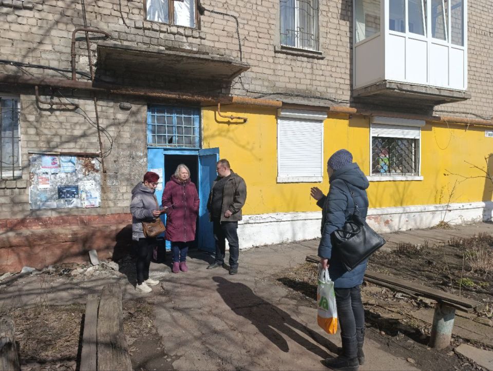 Иван Приходько: В Калининском районе Горловки продолжается избрание старших по домам