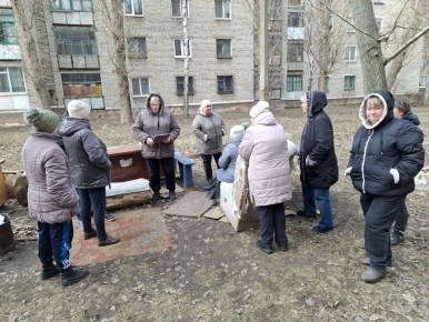 В Калининском районе Горловки выбирают старших по домам