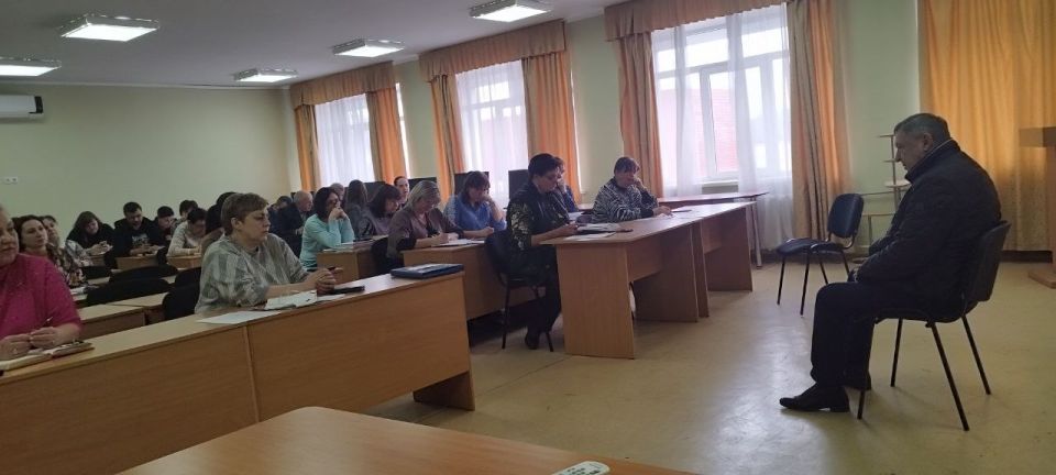 Сергей Скиданов: Сегодня состоялась встреча с трудовым коллективом Гимназии информационных технологий №61