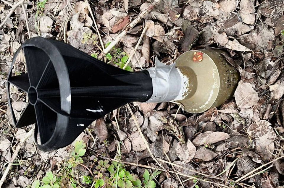 В Горловке ФСБ уничтожила самодельное взрывное устройство с боевой частью от РПГ