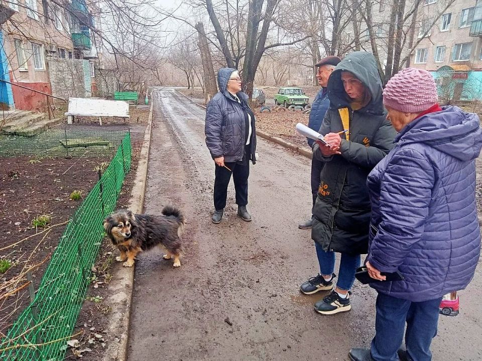 Жители Калининского района Горловки выбирают старших по домам