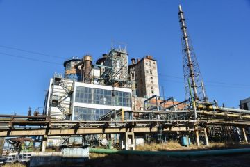 Восстановление завода «Стирол» в Горловке начнется только после создания зоны безопасности протяженностью 30–40 километров