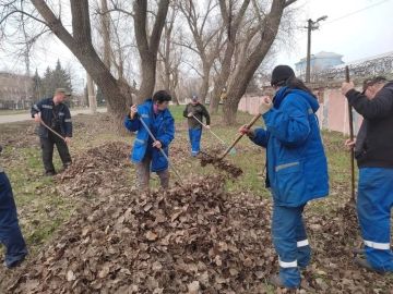 Итоги субботника на территории Горловки