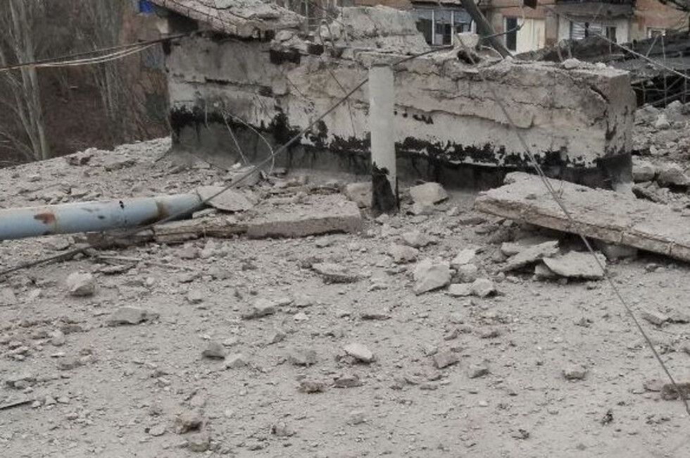 В Горловке из-за атаки украинских боевиков повреждены пять многоэтажек