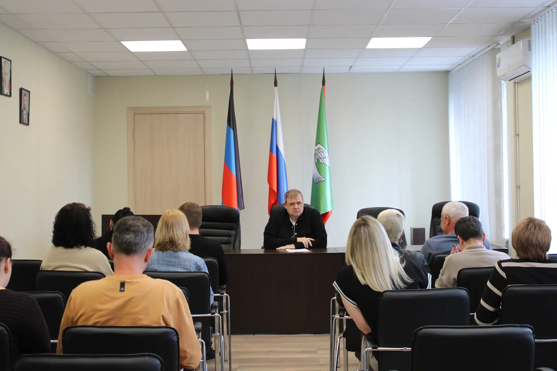 Состоялась встреча руководства администрации городского округа Горловка с трудовым коллективом