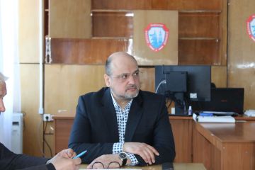 Заместитель главы администрации городского округа Горловка Карен Григорян провел прием граждан