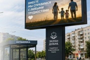 В городах ДНР установят «Экраны Добра»