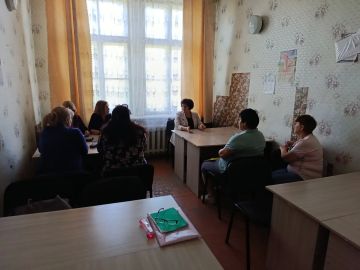 В Никитовском внутригородском районе города Горловка состоялись встречи с трудовыми коллективами