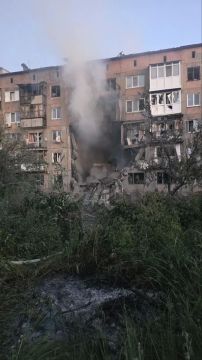 Иван Приходько: Вследствие атаки БПЛА украинских террористов в Калининском районе Горловки значительно поврежден многоквартирный дом