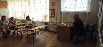 В Центрально-Городском районе Горловки прошла встреча с трудовым коллективом