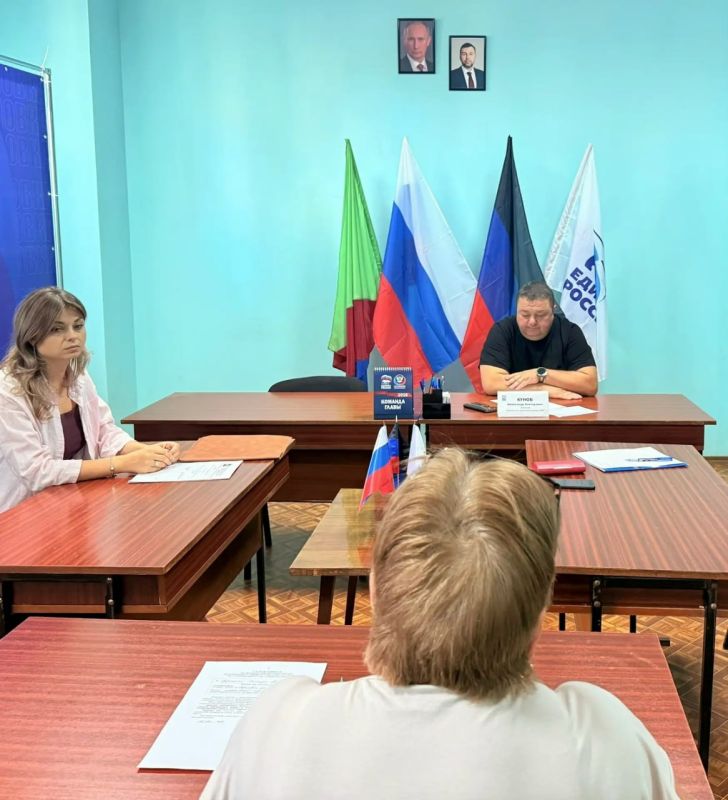 Роман Конев: 18 августа 2026 года состоялся приём граждан депутатом Горловского городского совета Донецкой Народной Республики первого созыва Александром Куновым