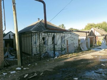 В результате атаки БПЛА ВСУ в Калининском районе Горловки повреждён ряд домов