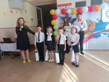 Наша акция «Я первоклашка — я Родину люблю» — это Донецк, Горловка, Шахтерский, Старобешевский и Великоновоселковский округа ДНР